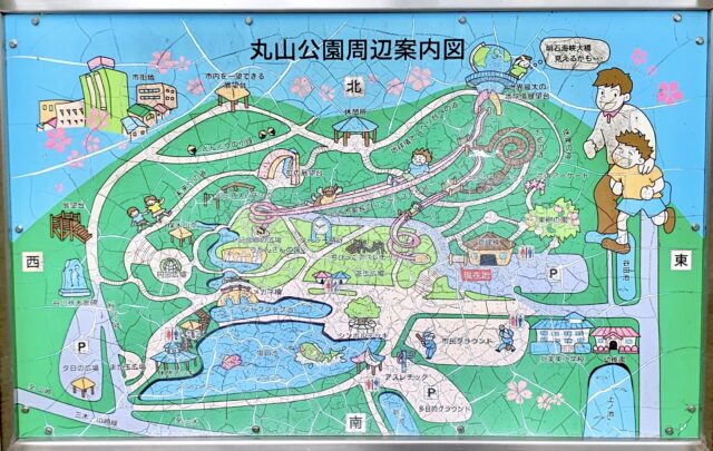 丸山総合公園　地図
